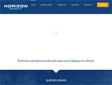 Tablet Screenshot of horizonsudamerica.com
